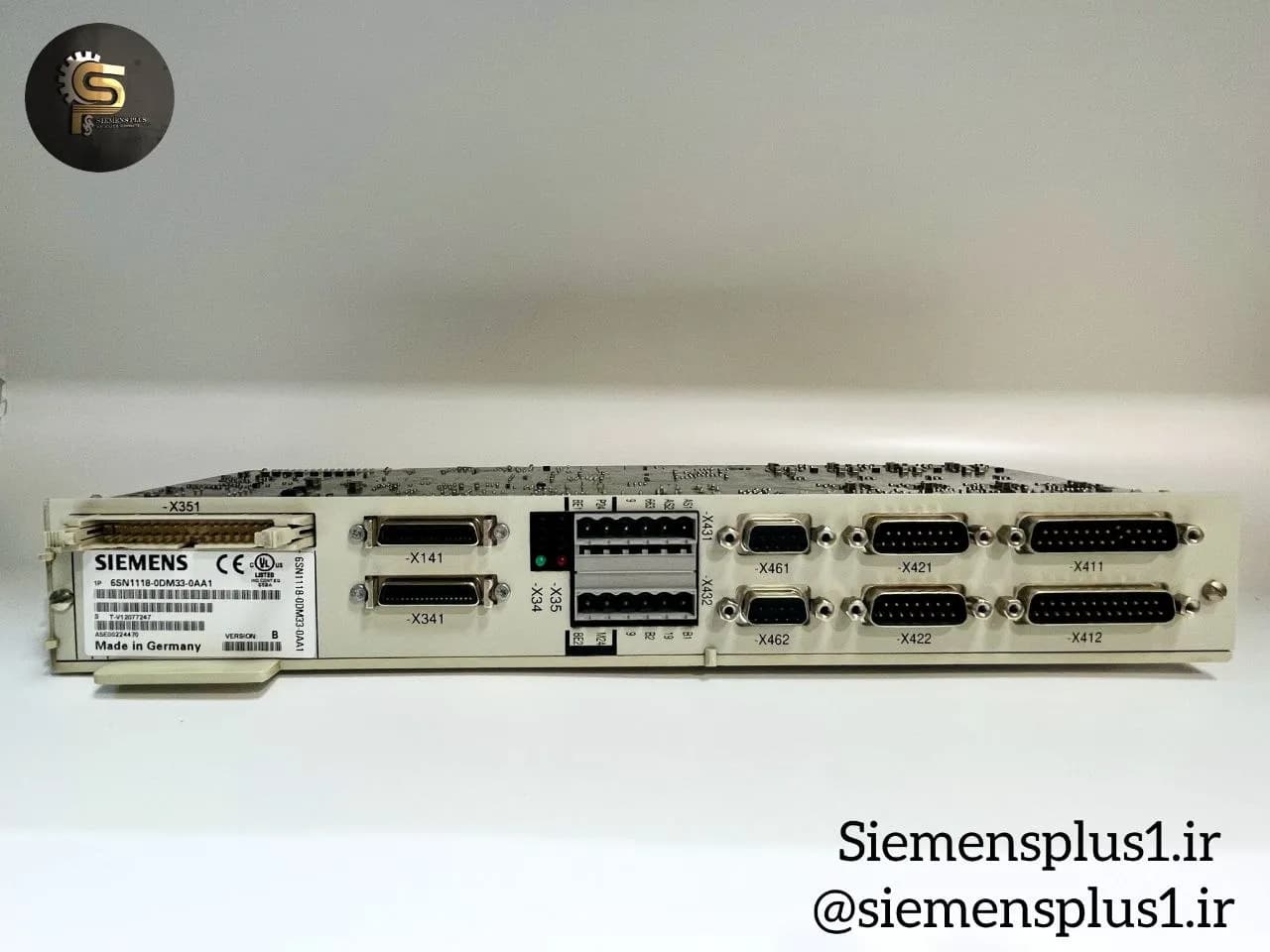 ارت کنترل و مژرینگ ۲ محوره زیمنس SIMODRIVE 611-D مدل High Standard فیدبک 1Vpp