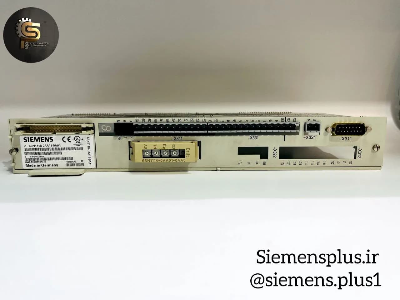 کارت کنترل تکمحوره آنالوگ زیمنس SIMODRIVE 611-A با Comfort Interface