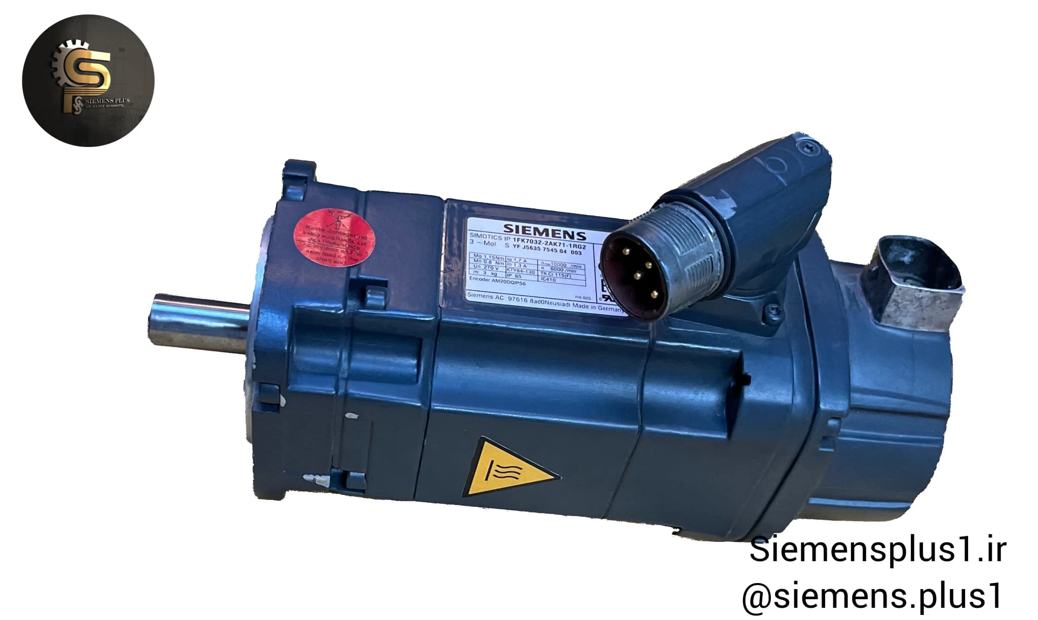 سرووموتور زیمنس 1FK7032-2AK71-1RG2 | SIMOTICS S 1FK7